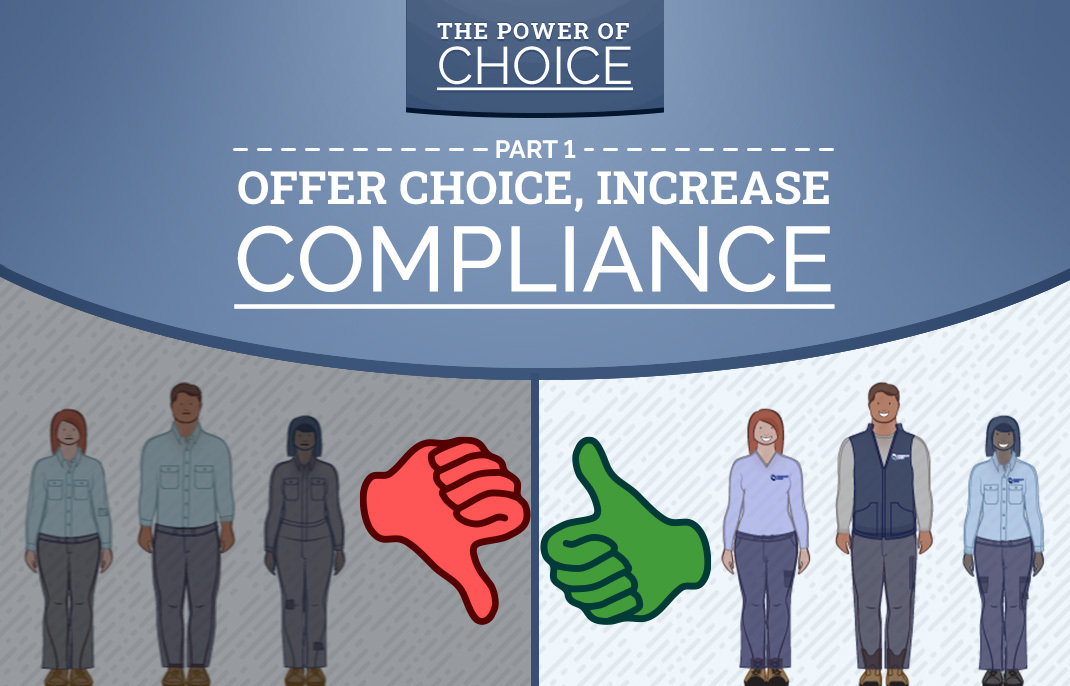 The Power of Choice – Part 1: Offer Choice, Increase Compliance