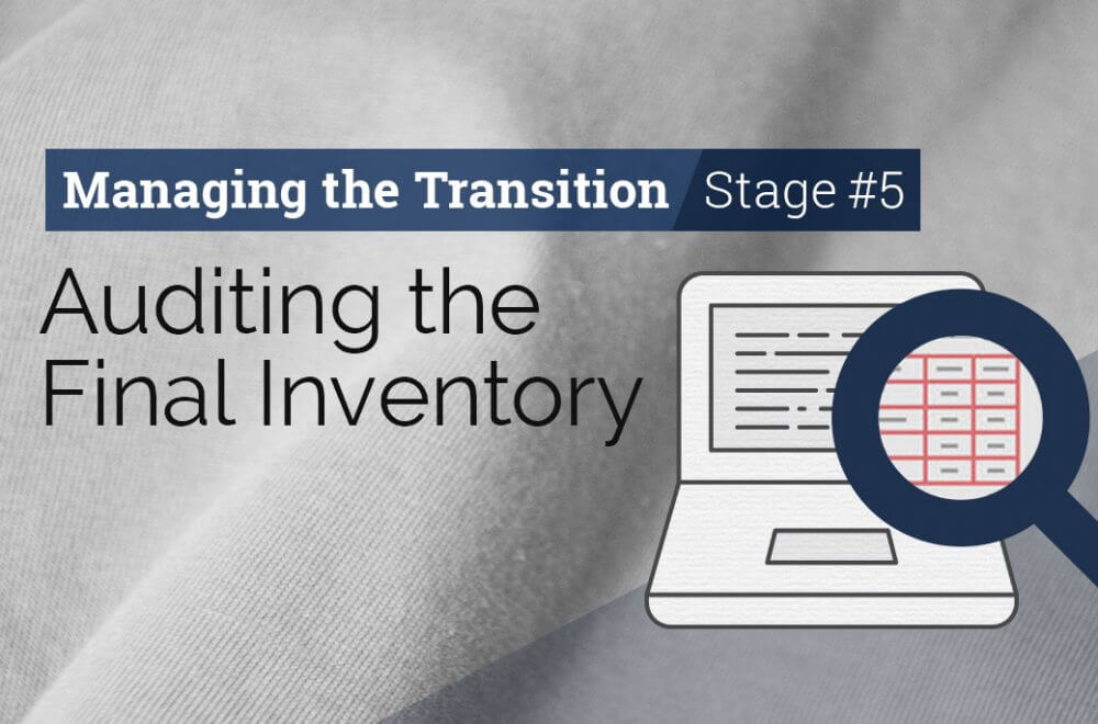 Managing the Transition #5