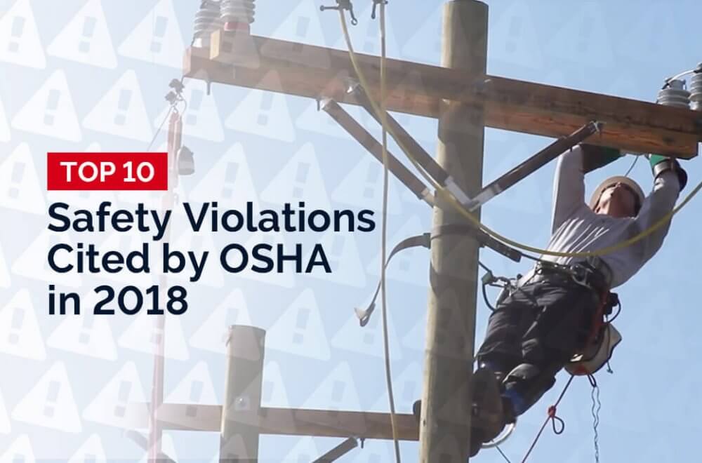Top 10 OSHA Violations 2018